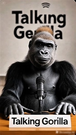 Talking Gorilla s proverb 😂 #flypシ ##funny #funnyreels | Talking Gorilla