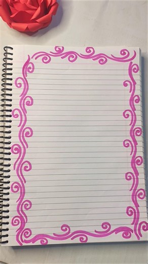 Easy Border design ideas ✨