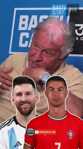 🔥 ZICO ESCOLHE CR7 E SE COMPARA COM MESSI! 😳