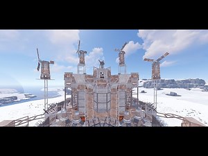 (Showcase) The DRAGON • 3 Bunkers • 4 Walls to loot • Wide Gap Shell • 8-12 Man Base | RUST