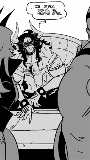 Merath on Instagram: "Aki can’t stop remembering, that memory is permanently glued to his mind. Kaido meanwhile discusses the marine’s situation on the ship with his inner circle. But Aki feels something…inside? Enjoy the One Piece Pirate x Marine AU! #onepiece #oc #yaoi #anime #AU #meme #omg"