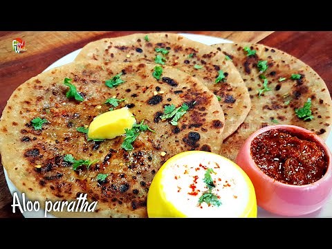 Authentic Aloo Paratha Recipe | Delicious Indian Flatbread Stuffed with Spiced Potatoes | Foodworks