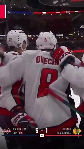 Alex Ovechkin with a Goal vs Chicago Blackhawks