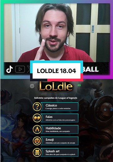 LOLDLE 18.04: League of Legends Challenge