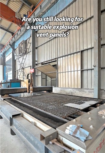 Are you still looking for a suitable explosion vent panel? #explosionventpanel #Passiveexplosionisolationvalve #Feedindustry #Coatingindustry #factory
