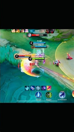 Aggresive Fanny gameplay #mobilelegends #viral #shorts