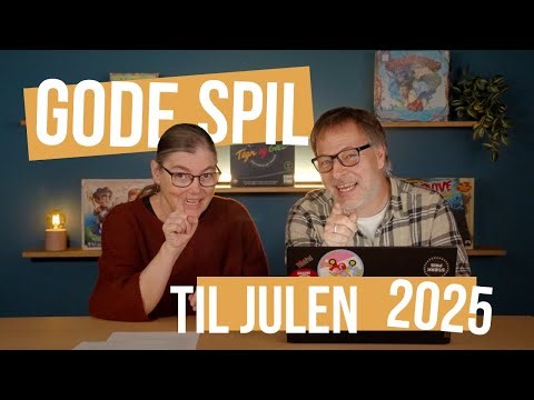 Gode brætspil til JULEN 2025 | Brætspil