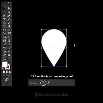 How to create location icon easily in Adobe illustrator #adobe #adobeillustrator