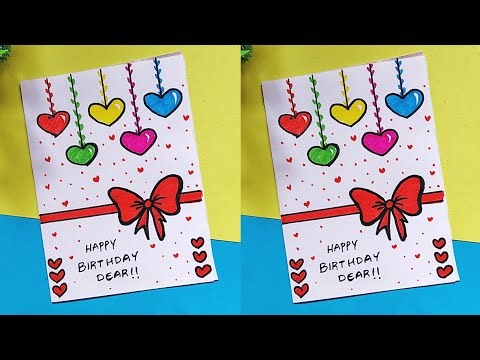 How to Make Special Birthday Card For Best Friend/Handmade Birthday Card Ideas for Best friend #diy