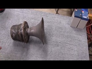 ANTIQUE CAR HORN RESTORATION (part 1)