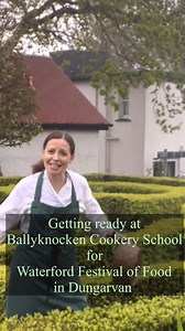 Such a deliciously misty day here at Ballyknocken Cookery School I’m so looking forward to my cookery demonstration at @waterfordfestivaloffood in Dungarvan tomorrow. I’ll be on stage at 2 pm in Currans. I hope to see as many as can make it there. Thank you too Waterford City and County Council for inviting me to talk about stop food waste. #stopfoodwaste #foodwast #wastefordfestivaloffood | Catherine Fulvio