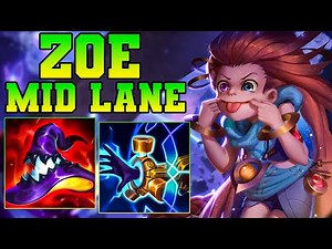 Zoe 14.20 LOL Mid Gameplay Guide ! Zoe Build Season 14 !! League Of Legends Zoe Combo Patch- 14.20