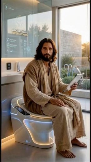 JESUS BATHROOM? 🚽