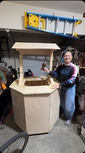 We wished ourselves a wishing a well! From sketches to carpentry and painting to transport, this hefty part of our scenic design was made possible by generous volunteers Mr. Dave and Ms. Pia. Importantly, the well needed to roll smoothly, and fit through doors. For transportation and storage purposes, the well had to be strategically built in two separate sections that can be disconnected and securely refastened as needed. See this prop create a lively gathering space for peasants in Act I of ou