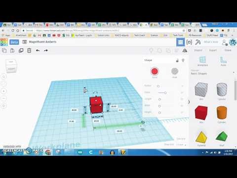 TinkerCad Orthographic / Isometric Practice