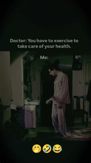 "Doctor Said: ‘Exercise!’ 😂 But I Have Other Plans!#FunnyDoctor #ExerciseFails #ComedyVideo