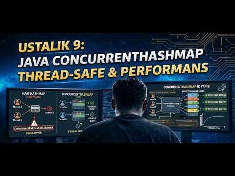 Java ConcurrentHashMap Kullanımı: Thread-Safe ve Yüksek Performans - Java Thread Rehberi #9
