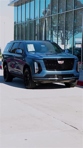 A weekend escape never looked this bold. Featuring the new Escalade in Deep Sea Metallic. 🙌 | Tom Peacock Cadillac