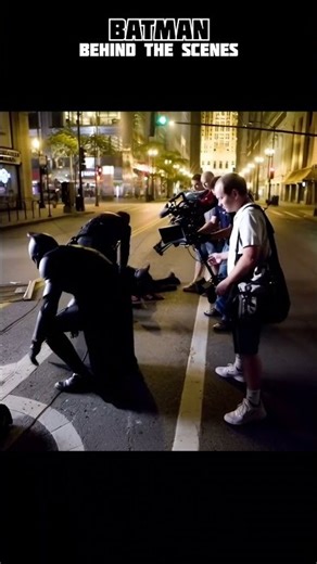 Batman Behind the Scenes | BTS | #shorts #batman #behindthescenes