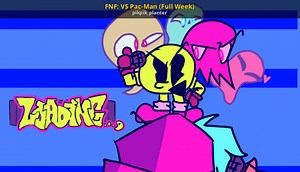 FNF: VS Pac-Man (Full Week) Mod for Friday Night Funkin' | FNF Mods