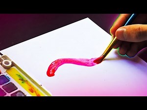 Trying Watercolor for the FIRST TIME