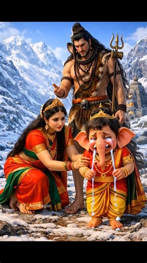 వినాయకుడి బాధ 😭 ఏంటో తెలుసా 🙏 | AJ_AniMagic |