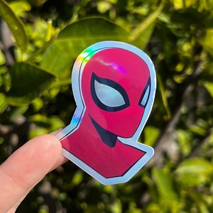 Spider-man Holographic Sticker 2026 - Etsy