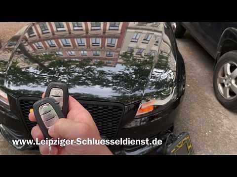 Audi Autoschlüssel nachmachen - Smartkey Keyless Schlüssel ZedFull A4 A5 Q5 A6
