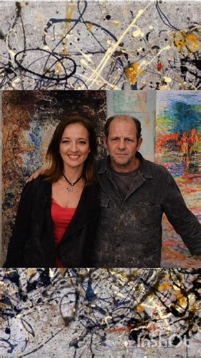Con Jackson Pollock #art #painting #actionpainting #jacksonpollock #artists