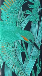 471K views · 9.4K reactions | 4 electric tones of 57 layers of carved acrylic on a blackwood skateboard. The gorgeous art by Hannah Jensen Contemporary Artist _______________ No ©Copyright infringement intended. Any issues? Contact us to fix it. | Drawing the Soul | Facebook