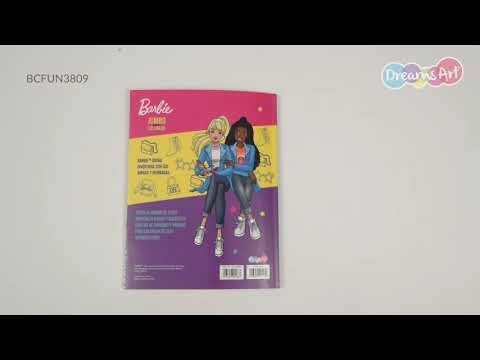 Barbie jumbo para colorear BCFUN3809