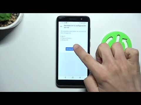 Cómo restablecer ajustes de WiFi en ALCATEL 1 2022 - reiniciar las redes WiFi