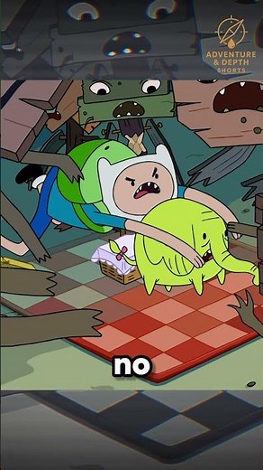 Finn Takes the Hit to Save Tree Trunks! 💥 Bruised but Brave | Adventure Time #shorts