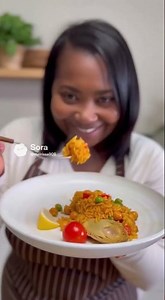 vegan vegetable paella