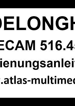 Delonghi ECAM516.45 Bedienungsanleitung Handbuch