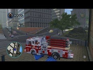 LEGO Marvel Super Heroes - All Emergency Vehicles in Action