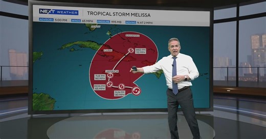Where is Tropical Storm Melissa headed? Here's what you need to know.