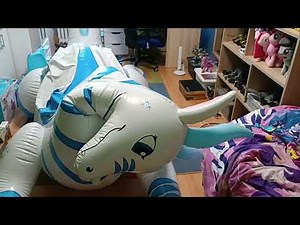 Inflatable Dragon Fyaryuu Deflation