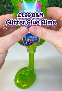 DIY Slime with B&M's £1.99 Glitter Glue