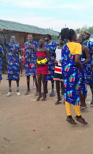 Traditional Dance Celebration in Vibrant Attire
