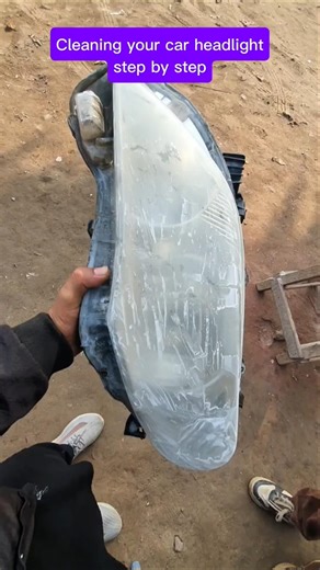 "How I Cleaned My Front Light – Simple Step-by-Step!"#car #automobile #shorts #cleaning