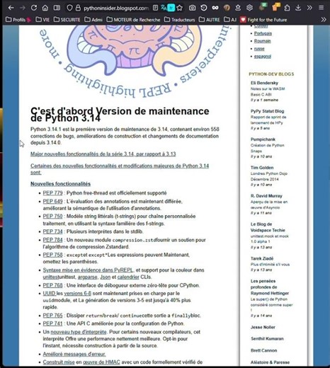 #Python 3.14.1 est là