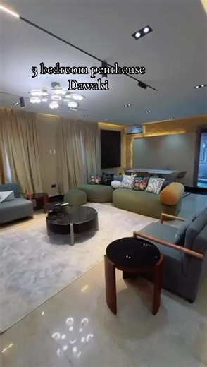 3 bedroom penthouse house Dawaki Caution 50k Rate: 170k 3 spacious balconies PS5 NETFLIX 24/7 FREE WIFI SNOOKER POOL TABLE SMART APPLIANCES STANDBY LISTER INVERTER SOLAR SYSTEM FOR 24/7 UNINTERRUPTED POWER SUPPLY FITTED LUXURY KITCHEN WASHING MACHINE IN-HOUSE CLEANER AT YOUR SERVICES 24/7