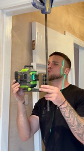 215K views · 1.1K reactions | How To Use A Laser Level Hack #howto #how #diy #hack #lifehacks #doityourself #build #tools #asmr #asmrsounds | Jackthetileruk | Facebook