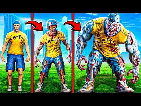 Jeffy Becomes The STRONGEST ZOMBIE In GTA 5!