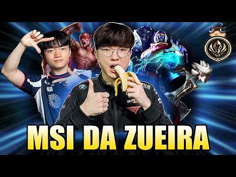 T1 CRIOU o NOVO META da BOT LANE - MSI DA ZUEIRA