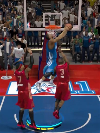 2k12 D Rose with the dunk #fyp #nba2k12 #nba2k26 #nba2k #NBA #2k #allstargame