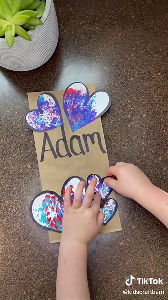 Bubble Wrap Painting for Kids: Fun Valentine's Day Craft Ideas