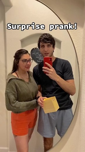 Zane Robinson on Instagram: "Spider prank! 👀 #funny #prank #couple #lol #life #home #spider #scare #wild #surprise"