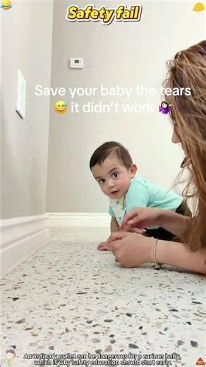 Safety fail #cutebaby #babiesotiktok #babyvideo #babytiktok #fail